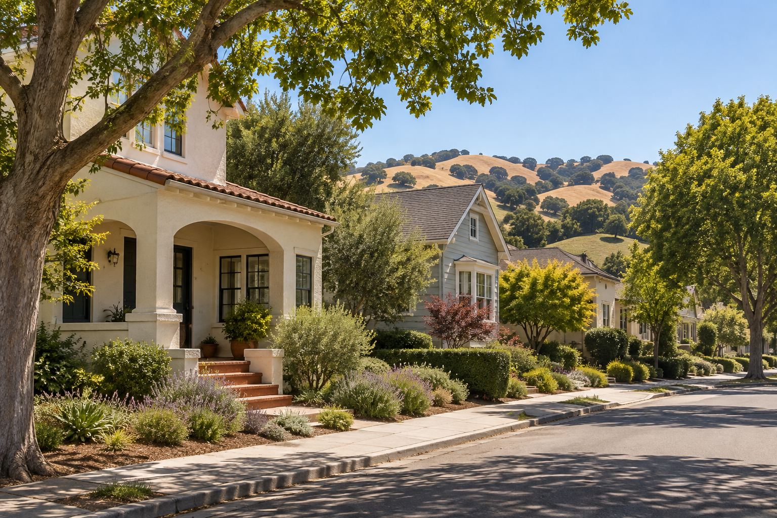 A the Bay Area home, illustrative